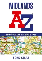 KNYGA Bookshop Midlands A-Z Road Atlas