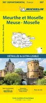 KNYGA Meurthe et Moselle Meuse Moselle - Michelin Local Map 307