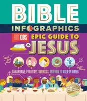 KNYGA Harvest House Publishers Bible Infographics for Kids Epic Guide to Jesus