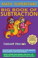 KNYGA Bookshop Math Superstars Big Book of Subtraction, Library Hardcover Edition