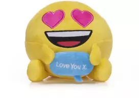 KNYGA Bookshop 7" Love You Emoji Plush Gift