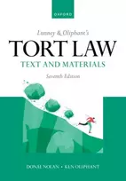 KNYGA Ken Oliphant Lunney & Oliphant's Tort Law