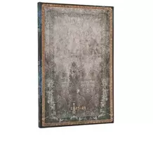 KNYGA paperblanks 2026 Dove Pilkas (Old Leather Collection) Maxi 18-month Vertical Hardcover Flexi Dayplanner 2025-2026 (Elastic Band Closure)