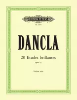 KNYGA Bookshop 20 Etudes brillantes (Violin), Op. 73