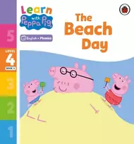 KNYGA Peppa Pig Learn with Peppa Phonics Level 4 Book 4 – The Beach Day (Phonics Reader)