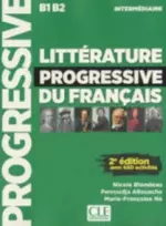 KNYGA Nicole Blondeau Litterature progressive du francais - Niveau intermediaire (B1/B2) + CD