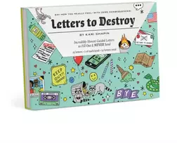 KNYGA Bookshop Knock Knock Letters to Destroy Journal
