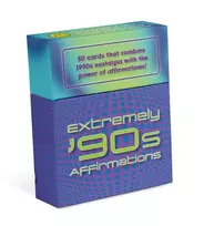 KNYGA Bookshop Knock Knock Extremely 90s Affirmations Card Deck