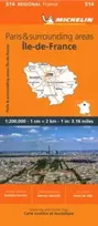 KNYGA Ile-de-France - Michelin Regional Map 514