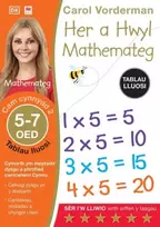 KNYGA Bookshop Her a Hwyl Mathemateg: Tablau Lluosi, Oed 5-7 (Maths Made Easy: Times Tables, Ages 5-7)