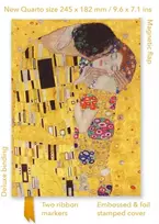 KNYGA Flame Tree Studio Gustav Klimt: The Kiss (Foiled Quarto Journal)