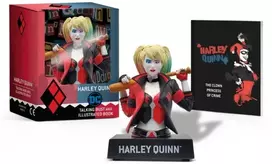 KNYGA Steve Korte Harley Quinn Talking Figure and Illustrated Book