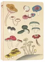 KNYGA Tuttle Studio Mushrooms Lined Paperback Journal