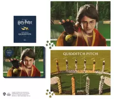 KNYGA Donald Lemke Harry Potter Quidditch Match 2-in-1 Double-Sided 1000-Piece Puzzle