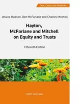 KNYGA Ben Mcfarlane Hayton, McFarlane and Mitchell: Text, Cases and Materials on Equity and Trusts