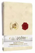 KNYGA Insight Insight Editions Harry Potter: Welcome to Hogwarts Planner Notebook Collection (Set of 3)