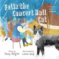 KNYGA Bookshop Felix the Concert Hall Cat