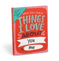KNYGA Bookshop Em & Friends About You Book Fill in the Love Fill-in-the-Blank Book & Gift Journal