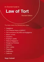 KNYGA Roger Caldwell Emerald Guide to Law of Tort