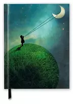 KNYGA Flame Tree Studio Catrin Welz-Stein: Chasing the Moon (Blank Sketch Book)
