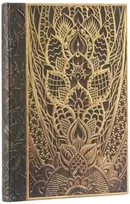 KNYGA paperblanks Chanin Rise (New York Deco) Midi Lined Hardback Journal (Elastic Band Closure)