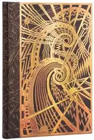 KNYGA paperblanks Chanin Spiral (New York Deco) Midi Lined Hardcover Journal