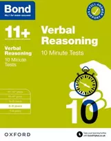 KNYGA Frances Down Bond 11+: Verbal Reasoning 10 Minute Tests with Answer Support 8-9 metai (for GL Assessment & other 11 plus exams)