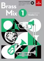 KNYGA Bookshop Brass Mix, Book 1, Piano Accompaniment B flat