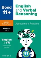 KNYGA Michellejoy Hughes Bond 11+ CEM English & Verbal Reasoning Assessment Papers 8-9 Years (now Cambridge Select Insight)