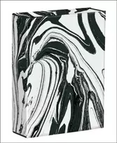 KNYGA Bookshop Juodas and Baltas Marble Playing Cards