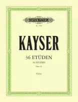 KNYGA Kayser 36 Studies Op. 20 for Violin