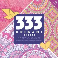 KNYGA Bookshop 333 Origami Sheets Mandala Designs