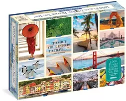 KNYGA Patricia Schultz 1,000 Places to See Before You Die 1,000-Piece Puzzle