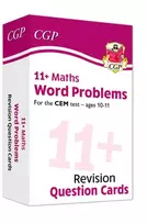 KNYGA Bookshop 11+ CEM Revision Question Cards: Maths Word Problems - Ages 10-11