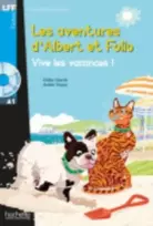 KNYGA Bookshop Albert et Folio - Vive les vacances ! + online audio - LFF A1