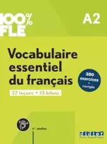 KNYGA Bookshop 100% FLE - Vocabulaire essentiel du francais A2 + online audio + didierfle.app