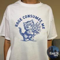 Rage Consumes Me Funny Graphic T-shirt - Vintage Style Tee 90s 00s S