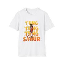 Tung Tung Tang Sahur T-Shirt Trending| Funny Cartoon Sausage Design XL