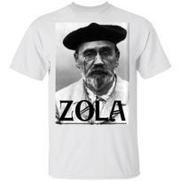 Emile Zola French Naturalist Writer shirt Book Lover Author French Literature T shirt G500 5.3 oz. T shirt M