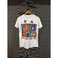 Vtg Hong Kong Before Adventure of Tintin The Blue Lotus Art Tee S