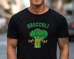 Broccoli Lifting Weights T-Shirt: Gym Bros WorkouT-Shirt 2XL