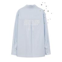 Deviper Half Printed Shirt_Blue Os/Free