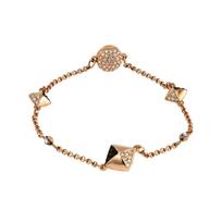 Swarovski Fashion Remix Rožinio aukso magnetinis apyrankė Moteriška apyrankė 5373211 Gold,One Size