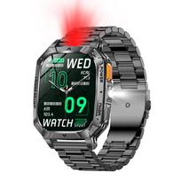 Smart Watch 2.01 Inch Screen Called Bluetooth Voice Assistant 1400 mAh Sports Watch Fitness IP68 Waterproof for Men