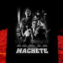 MACHETE Shirt! Danny Trejo! Grindhouse: Planet Terror, Death Proof. Movie, Parody. Tarantino Film, Pulp. Robert Rodriguez, Dusk Til Dawn, TV XL
