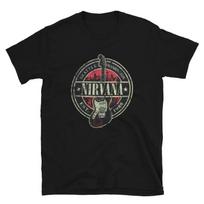 Nirvana Graphic Band T-Shirt | Grunge Rock Tee | Vintage-Inspired Alternative Shirt | Unisex Music T-Shirt 4XL