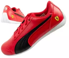 Puma Ferrari Neo Cat Rosso Corsa vyriški sportiniai bateliai, madingi, patogūs, raudoni