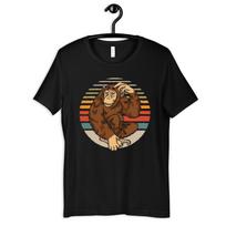 Chimpanzee Shirt, Retro Monkey T-Shirt, Chimpanzees Tee, Zoo Kids Tee, T-shirt,T-shirt, T-shirt, Toddler Shirts XL