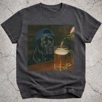 Cane Corso Drinking Beer Shirt, Funny Dog Meme T-Shirt, Beer Lover Gift, Cane Corso Owner Vintage Graphic Tee, Silly Dog Novelty Shirt 4XL
