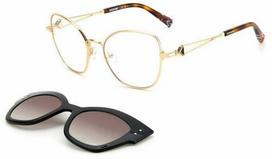 Akiniai MISSONI MIS0054CSDDB. VIEW + CLIP-ON, Kolor auksinė. Kobieta.